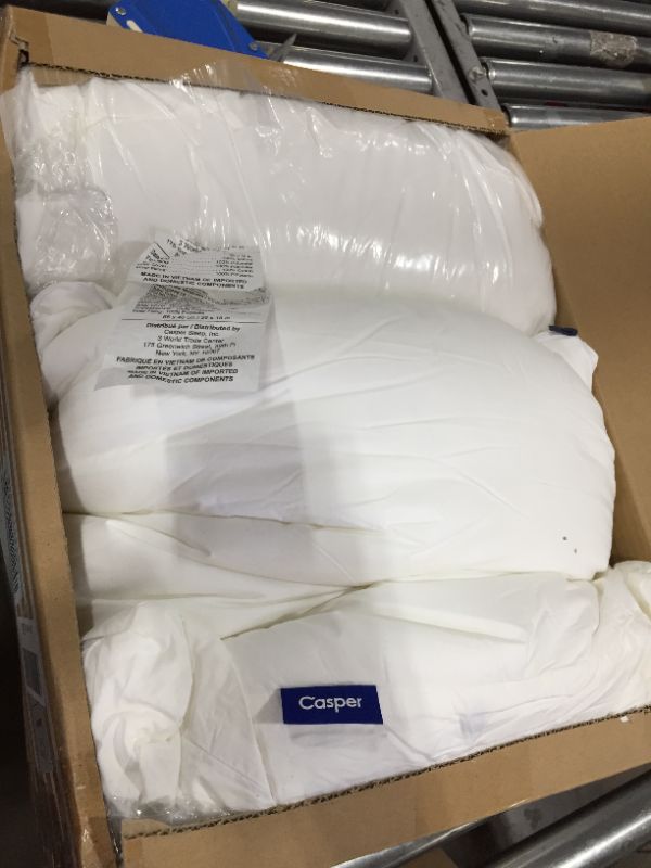 Photo 1 of Casper Sleep Pillow for Sleeping, Standard, White 2 Count
