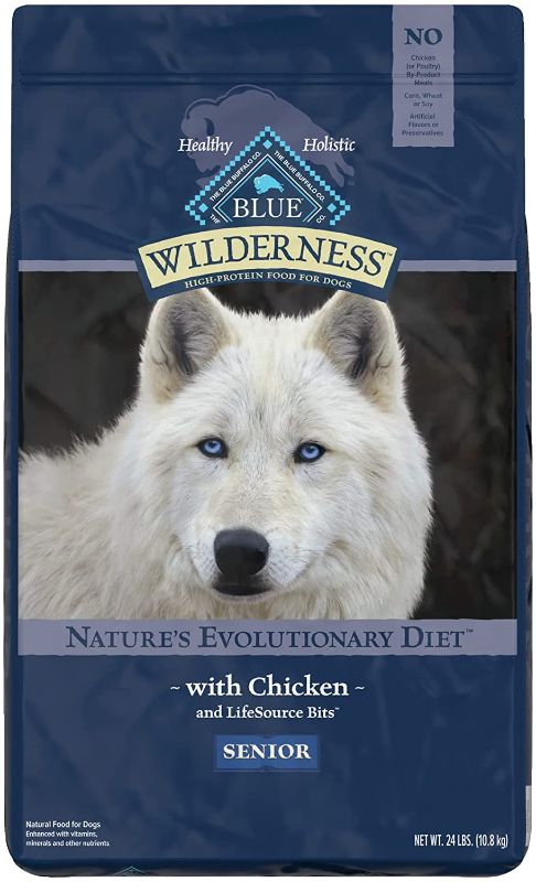 Photo 1 of Blue Buffalo Wilderness High Protein, Natural Senior Dry Dog Food
