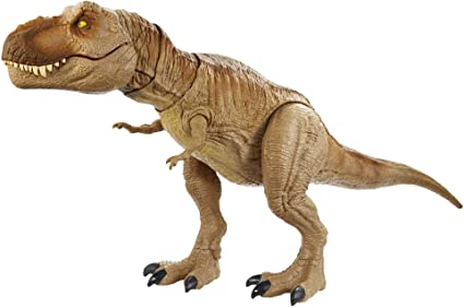 Photo 1 of Jurassic World Epic Roarin’ Tyrannosaurus Rex Large Action Figure with Primal Attack