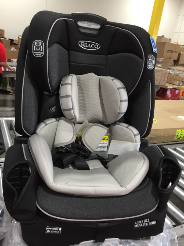 Photo 2 of Graco 4Ever DLX SnugLock Grow 4-in-1 Car Seat | 10 Years of Use with 1 Car Seat, Featuring Easy Installation and Expandable Backrest, Maison
