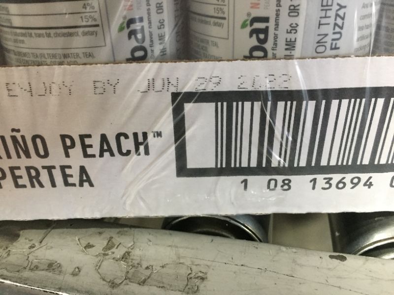 Photo 3 of Bai Iced Tea, Narino Peach, Antioxidant Infused Supertea, Crafted with Real Tea (Black Tea, White Tea), 18 Fluid Ounce Bottles, 12 count
