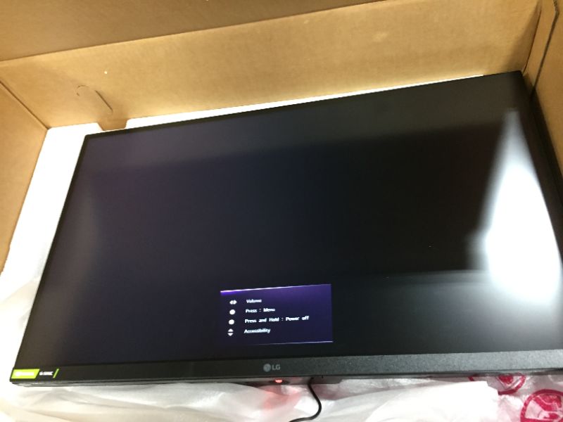 Photo 2 of LG 27GP850-B Ultragear Gaming Monitor 27” QHD (2560 x 1440) Nano IPS Display, 1ms Response Tim, 165Hz Refresh Rate, NVIDIA G-SYNC Compatible, AMD FreeSync Premium, Tilt/Height/Pivot Adjustable Stand
