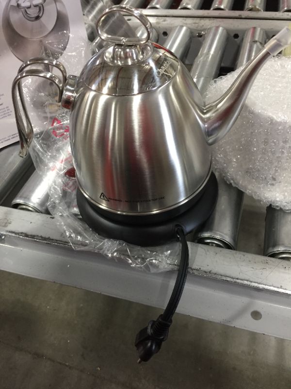 Photo 2 of Chantal Mia 32oz. Stainless Steel Electric Water Kettle

