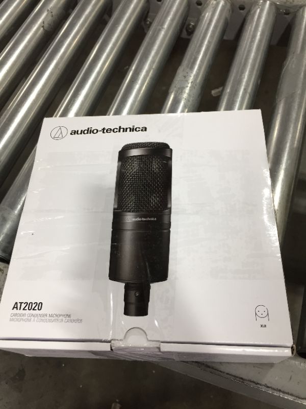 Photo 5 of Audio-Technica AT2020 Cardioid Condenser Studio XLR Microphone, Ideal for Project/Home Studio Applications
