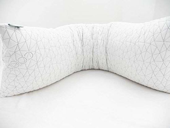 Photo 1 of Adjustable Body Pillow - Hypoallergenic Cross-Cut Memory Foam - Perfect for Pregnancy - Lulltra Zippered