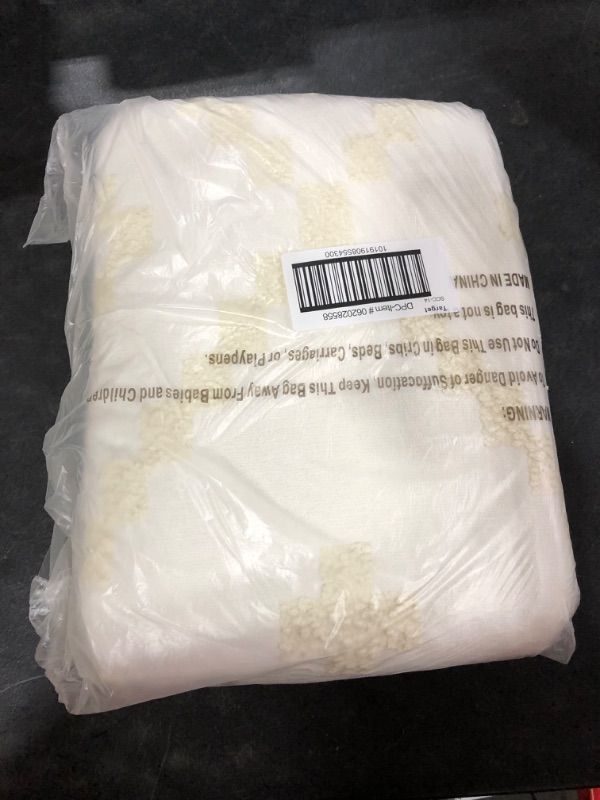 Photo 1 of Chenille Bed Blanket Natural - Opalhouse™ designed with Jungalow™--- full/queen
