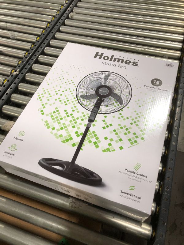 Photo 2 of Holmes Oscillating Stand Fan 18 Inch
