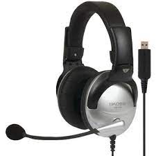 Photo 1 of KOSS 178203 SB45 USB Full-Size Over-Ear Communication Headset
