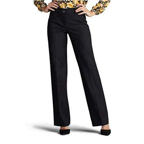 Photo 1 of Women's Flex Motion Regular Fit Trouser Pant, Black, 18, Black, Size 18.0 lSbI
