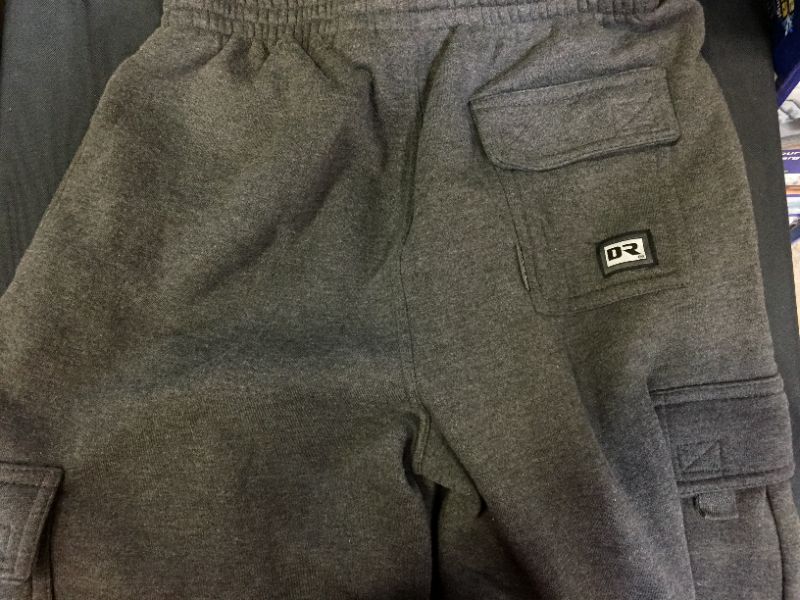 Photo 3 of DREAM USA Men's Heavyweight Fleece Cargo Sweatpants XL
