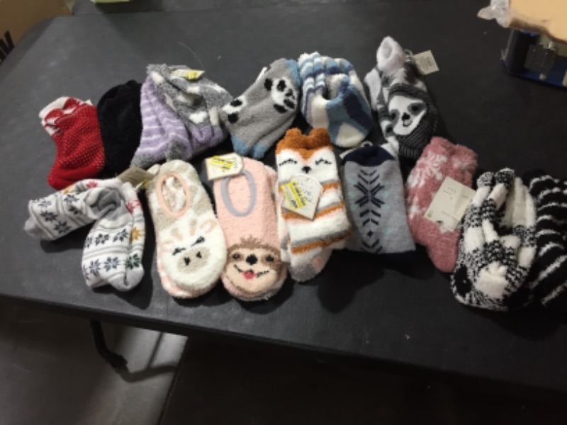 Photo 1 of 13 pairs of socks 