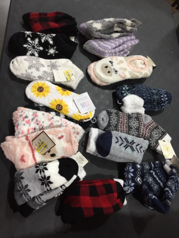 Photo 1 of 13 pairs of socks 