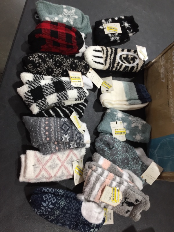 Photo 1 of 13 pairs of socks 