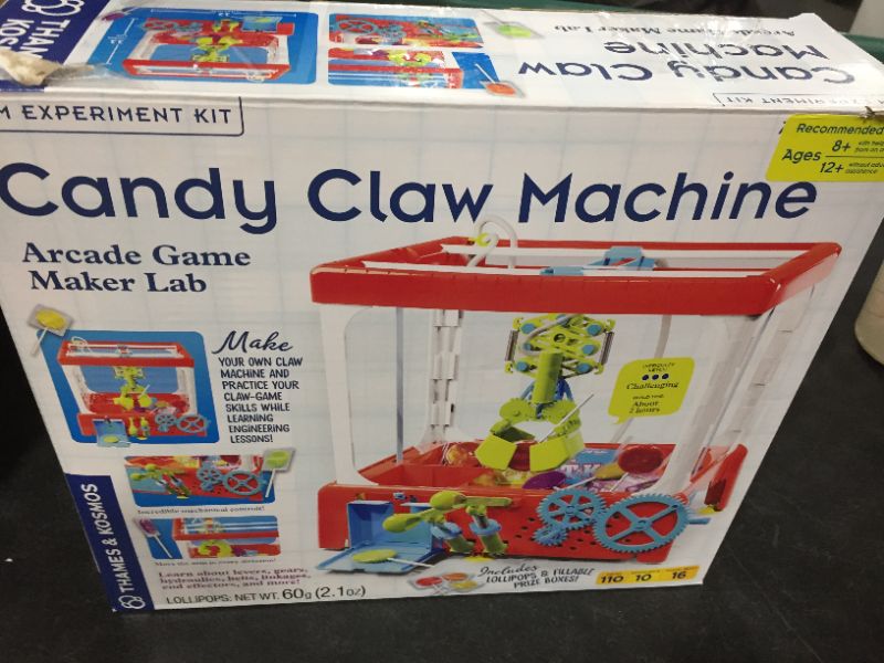 Photo 1 of Candy Claw Machine - Arcade Game Maker Lab