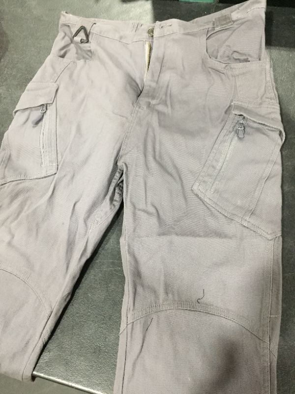 Photo 3 of Military Tactical Pants Lightweight Rip-Stop Causal Cargo Pants Men