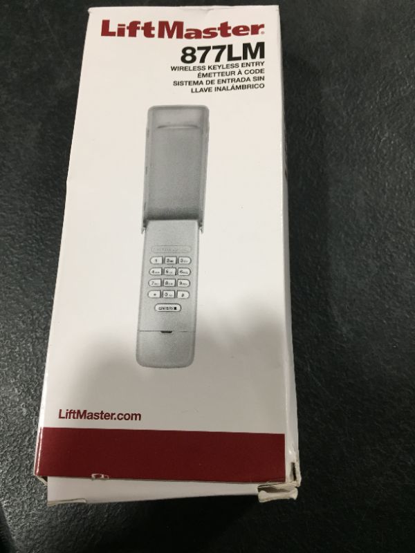 Photo 3 of 877LM Wireless Keypad Entry System, Compatible with LiftMaster/Chamberlain/Craftsman Garage Door Opener Manufactured Since Jan 1993?Work with Security + 2.0