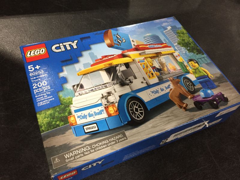 Photo 2 of 
LEGO City Ice-Cream Truck 60253, Cool Building Set for Kids (200 Pieces)