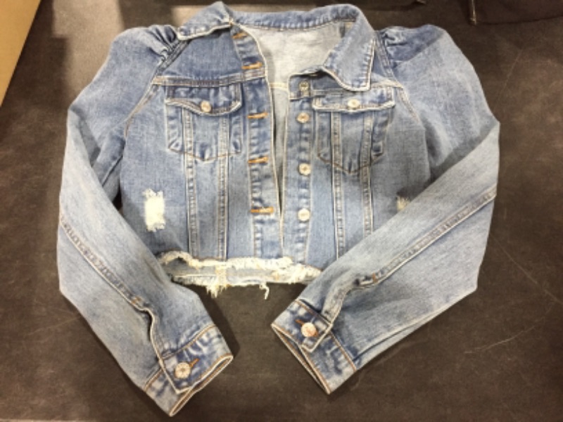 Photo 1 of CROPPED JEAN JACKET M/L