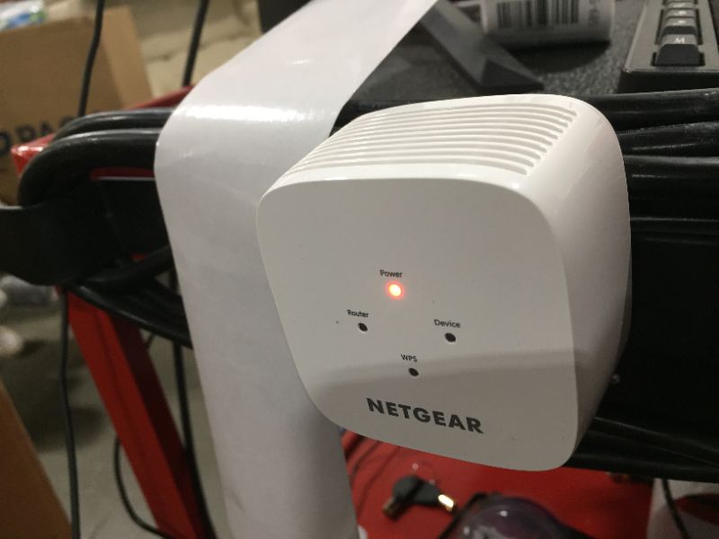 Photo 2 of NETGEAR WiFi Range Extender EX5000 - Coverage up to 1500 sq.ft. and 25 Devices with AC1200 Dual Band Wireless Signal Booster & Repeater (up to 1200Mbps Speed), and Compact Wall Plug Design (Renewed)
