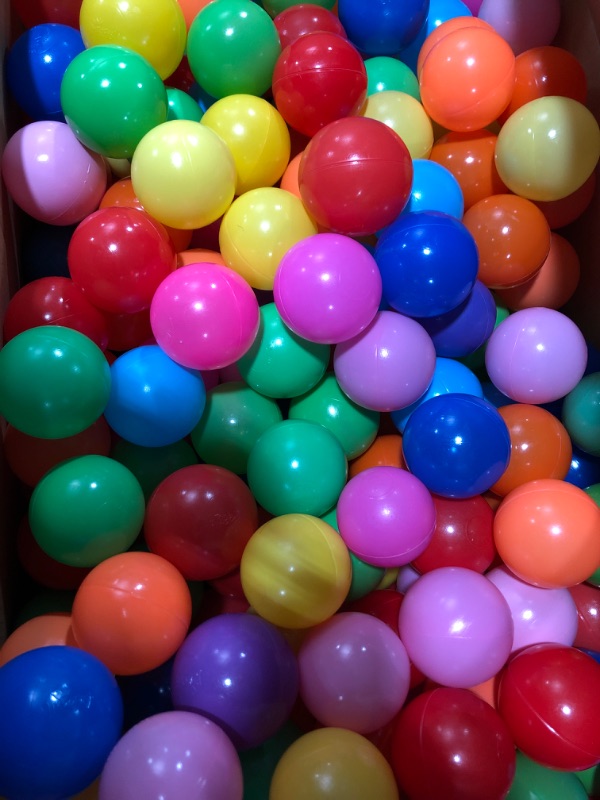 Photo 2 of Click N' Play Phthalate Free BPA Free Crush Proof Plastic Ball Pit Balls in Reusable 
