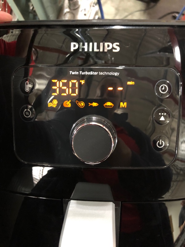 Photo 5 of PHILIPS Avance Collection XXL Airfryer, 3 lb, Black
