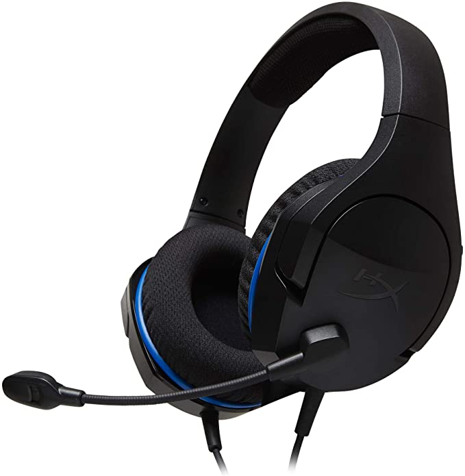 Photo 1 of HyperX Cloud Stinger Core - Gaming Headset for PlayStation 4 and PlayStation 5, Over-Ear Wired Headset with Mic, Passive Noise Cancelling, Immersive In-Game Audio, In-Line Audio Control, Black
