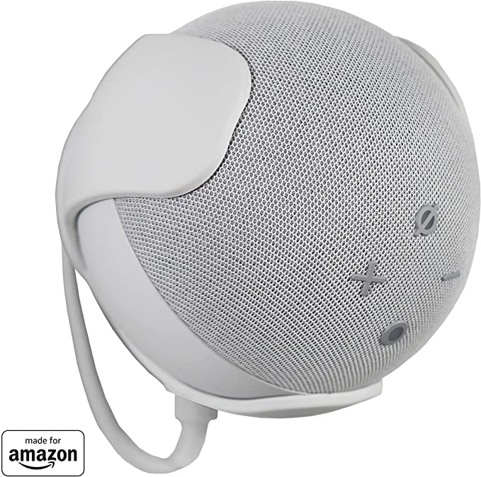 Photo 2 of All New, Made For Amazon Wall Mount, White, for Echo Dot (4th generation)
