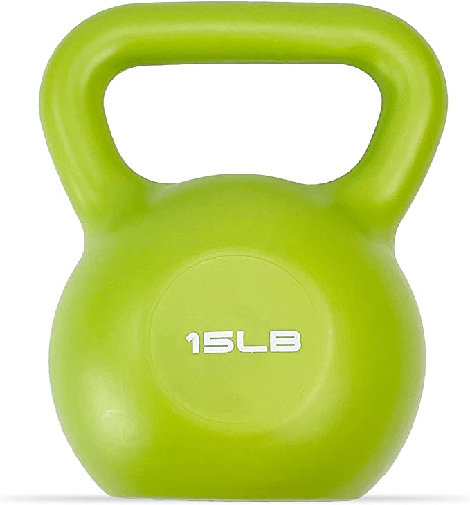 Photo 1 of AutSport Kettlebell Strength Training Kettlebells, 15LB Kettle Bells For Training Hand Muscles, Core Strength, Leg, Comfortable and Roomy Handle for Weightlifting, Body Workout and Strength Training
