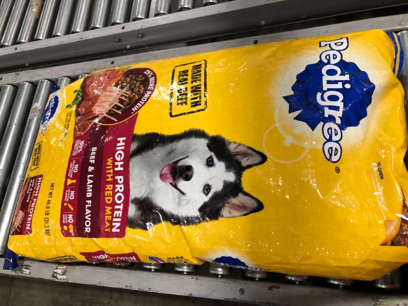 Photo 2 of Pedigree High Protein Beef & Lamb Flavor Adult Complete & Balanced Dry Dog Food - 46.8lbs
BB 10 28 2021