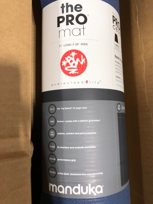 Photo 3 of Manduka PRO Yoga Mat – Premium 6mm Thick Mat, High Performance Grip, Ultra Dense Cushioning for Support and Stability in Yoga, Pilates, Gym and Any General Fitness
