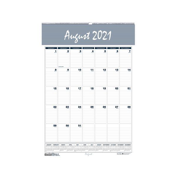 Photo 1 of House of Doolittle 2021-2022 31.26" x 22" Academic Wall Calendar
