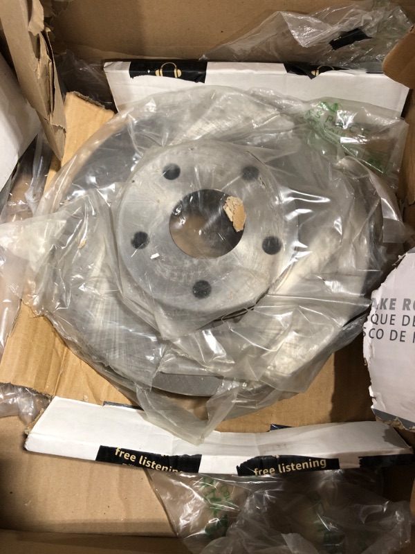 Photo 3 of ACDelco Silver 18A925A Front Disc Brake Rotor 2 PACK 
