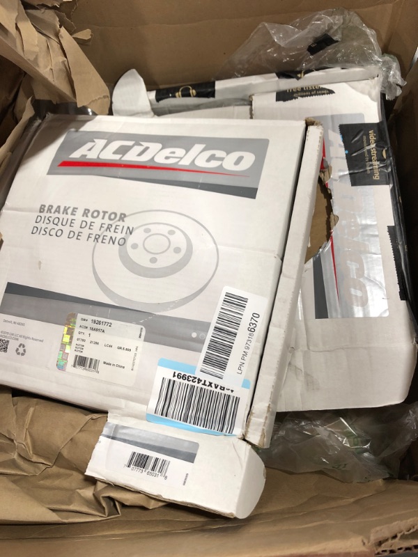 Photo 2 of ACDelco Silver 18A925A Front Disc Brake Rotor 2 PACK 

