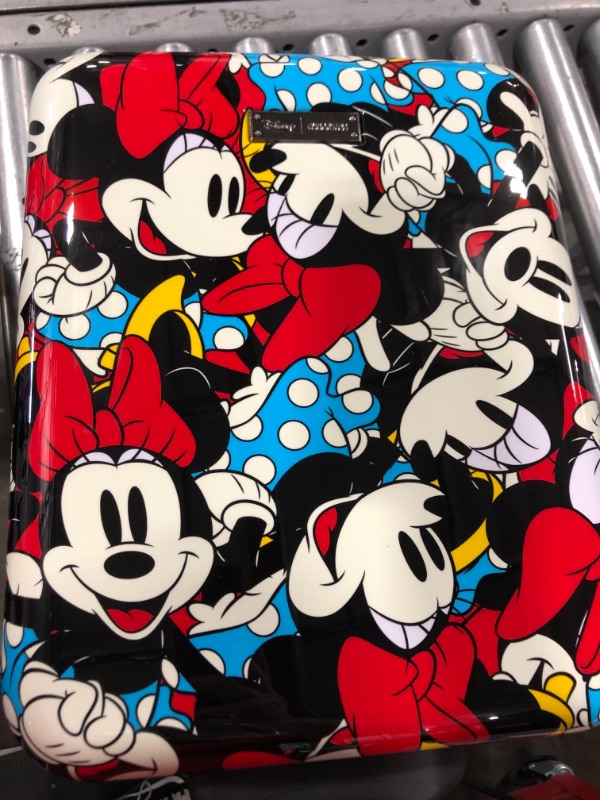 Photo 4 of American Tourister Disney Hardside Luggage with Spinner Wheels, Minnie Mouse 2, 2-Piece Set (18/21)