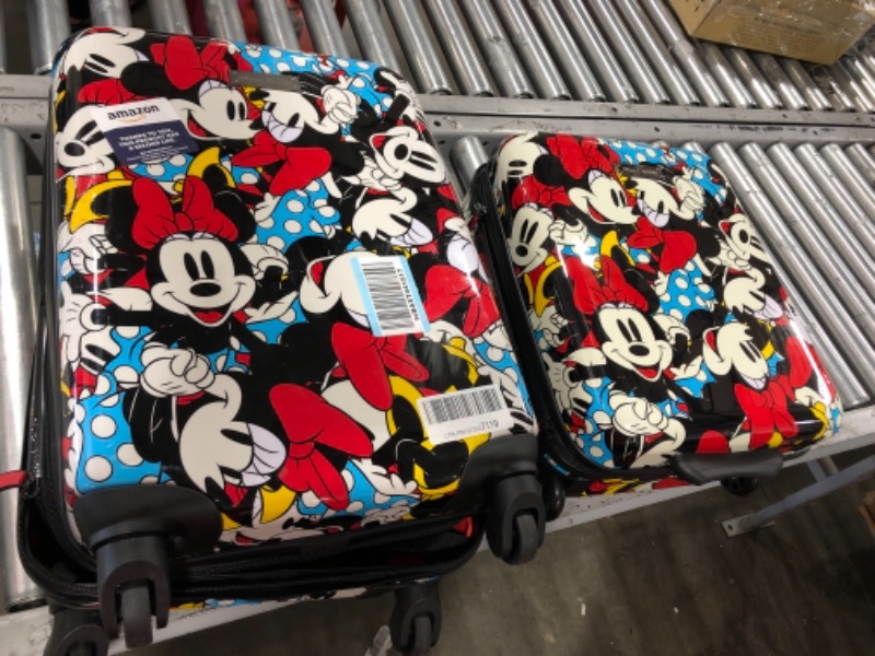 Photo 2 of American Tourister Disney Hardside Luggage with Spinner Wheels, Minnie Mouse 2, 2-Piece Set (18/21)