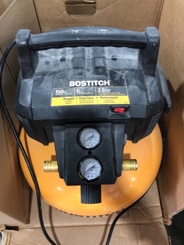 Photo 1 of Bostitch Air Compressor Combo Kit, 3-Tool (BTFP3KIT) 21.1 x 19.5 x 18 inches
