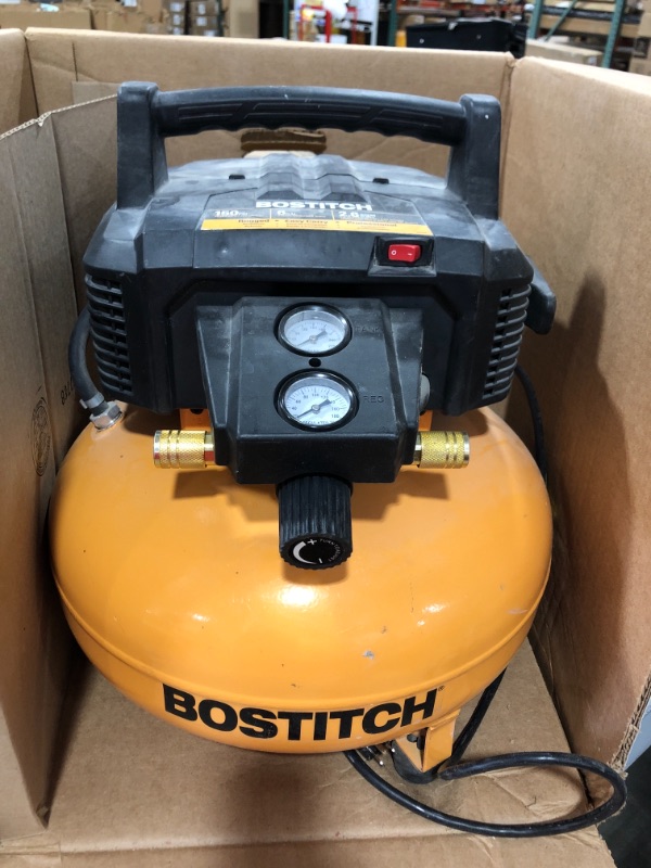 Photo 1 of Bostitch Air Compressor Combo Kit, 3-Tool (BTFP3KIT) 21.1 x 19.5 x 18 inches
