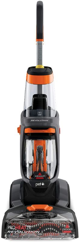 Photo 1 of BISSELL ProHeat 2X Revolution Pet Full Size Upright Carpet Cleaner, 1548F, Orange
