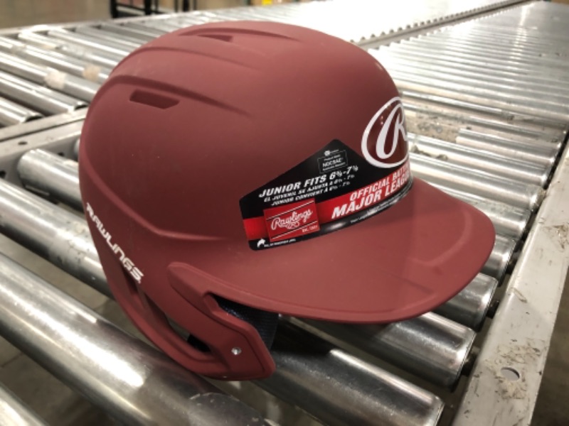 Photo 2 of Rawlings MACH Matte Baseball Batting Helmet Series (Junior)
