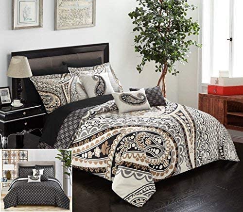 Photo 1 of Chic Home Del Mar 10-Pc King Comforter Set Bedding
