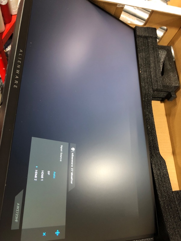 Photo 2 of Alienware 240Hz Gaming Monitor 27 Inch Monitor with FHD (Full HD 1920 x 1080) Display, IPS Technology, 1ms Response Time, Lunar Light - AW2720HF

