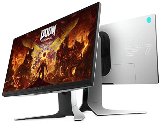 Photo 1 of Alienware 240Hz Gaming Monitor 27 Inch Monitor with FHD (Full HD 1920 x 1080) Display, IPS Technology, 1ms Response Time, Lunar Light - AW2720HF
