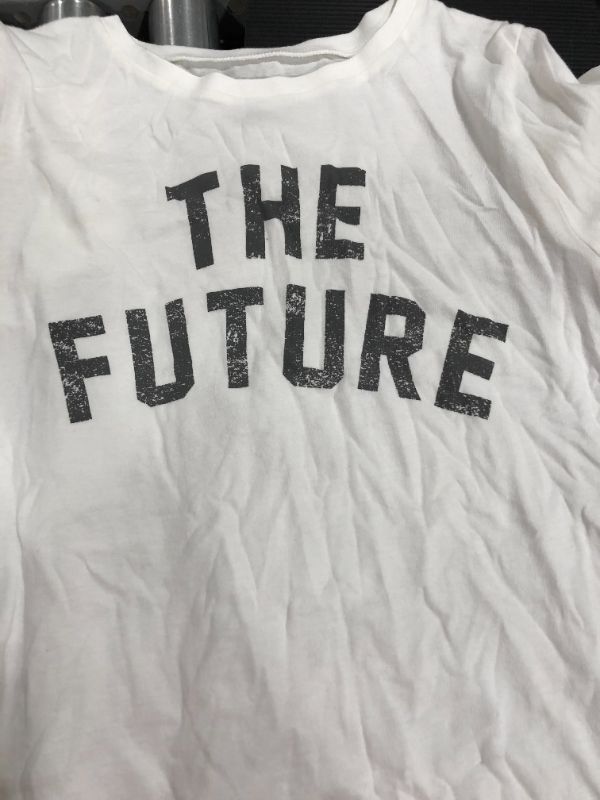 Photo 2 of 2 PACK Kids XL (16) -  The Future Short Sleeve Graphic T-Shirt - White