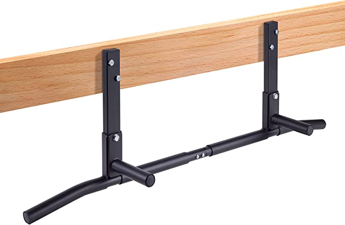 Photo 1 of AmStaff Fitness Joist Mount Pull Up Bar, Ceiling Mounted Chin Up Bar for Home Gym, Crossfit, Beam, Rafter - Heavy Duty, Multi Grip, 42" Wide, Maximum Head Clearance