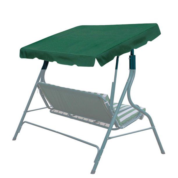 Photo 1 of  Canopy Only Outdoor Patio Swing Canopy Replacement Porch Top Cover for Seat Furniture