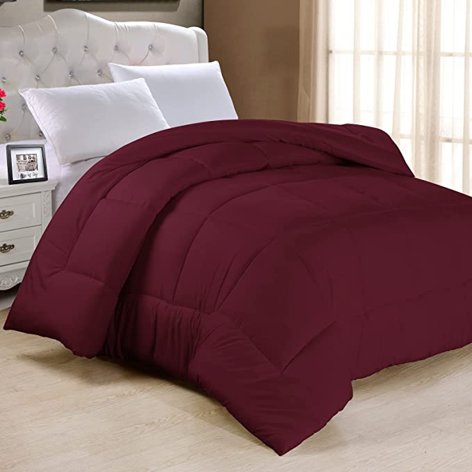 Photo 1 of 2 PACK BURGUNDAY BLANKETS  COMFORTERS