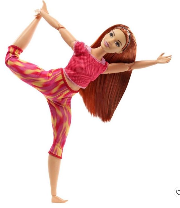 Photo 1 of ?Barbie Made to Move Doll - Orange Dye Pants