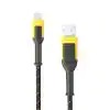 Photo 1 of DEWALT DW Reinforced Braided Cable for Micro-USB 6 ft.