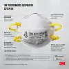 Photo 2 of 3M 8210 Plus N95 Performance Paint Prep Disposable Respirator (20-Pack). BOX DAMAGE. 
