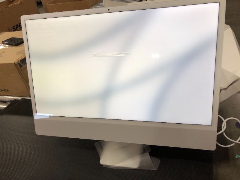 Photo 10 of 2021 Apple iMac (24-inch, Apple M1 chip with 8?core CPU and 7?core GPU, 8GB RAM, 256GB) - Silver SEALED
